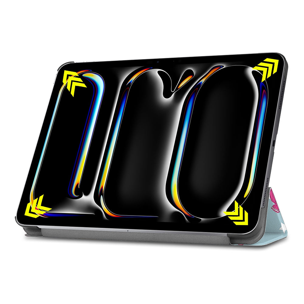 Husa pentru Apple iPad Pro 11 (2024), Techsuit, FoldPro Unicorn, Multicolor