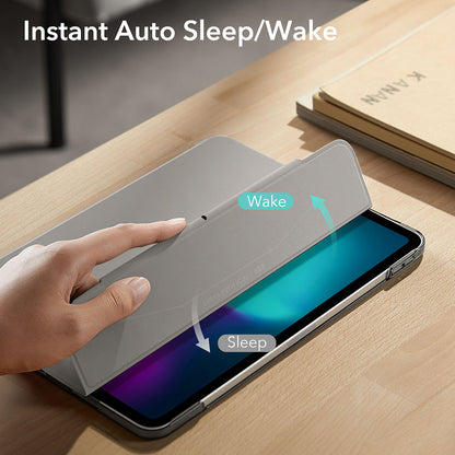 Husa pentru Apple iPad Pro 13 (2024), ESR, Ascend Trifold, Gri