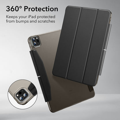 Husa pentru Apple iPad Pro 13 (2024), ESR, Ascend Trifold, Neagra Satinata