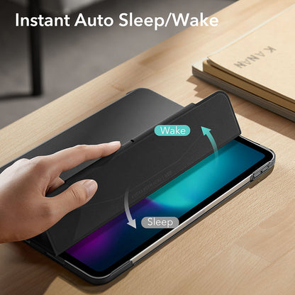 Husa pentru Apple iPad Pro 13 (2024), ESR, Ascend Trifold, Neagra Satinata