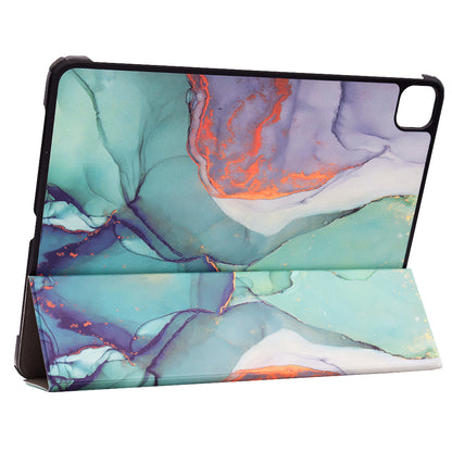 Husa pentru Apple iPad Pro 13 (2024), Techsuit, FoldPro Green Time, Multicolor