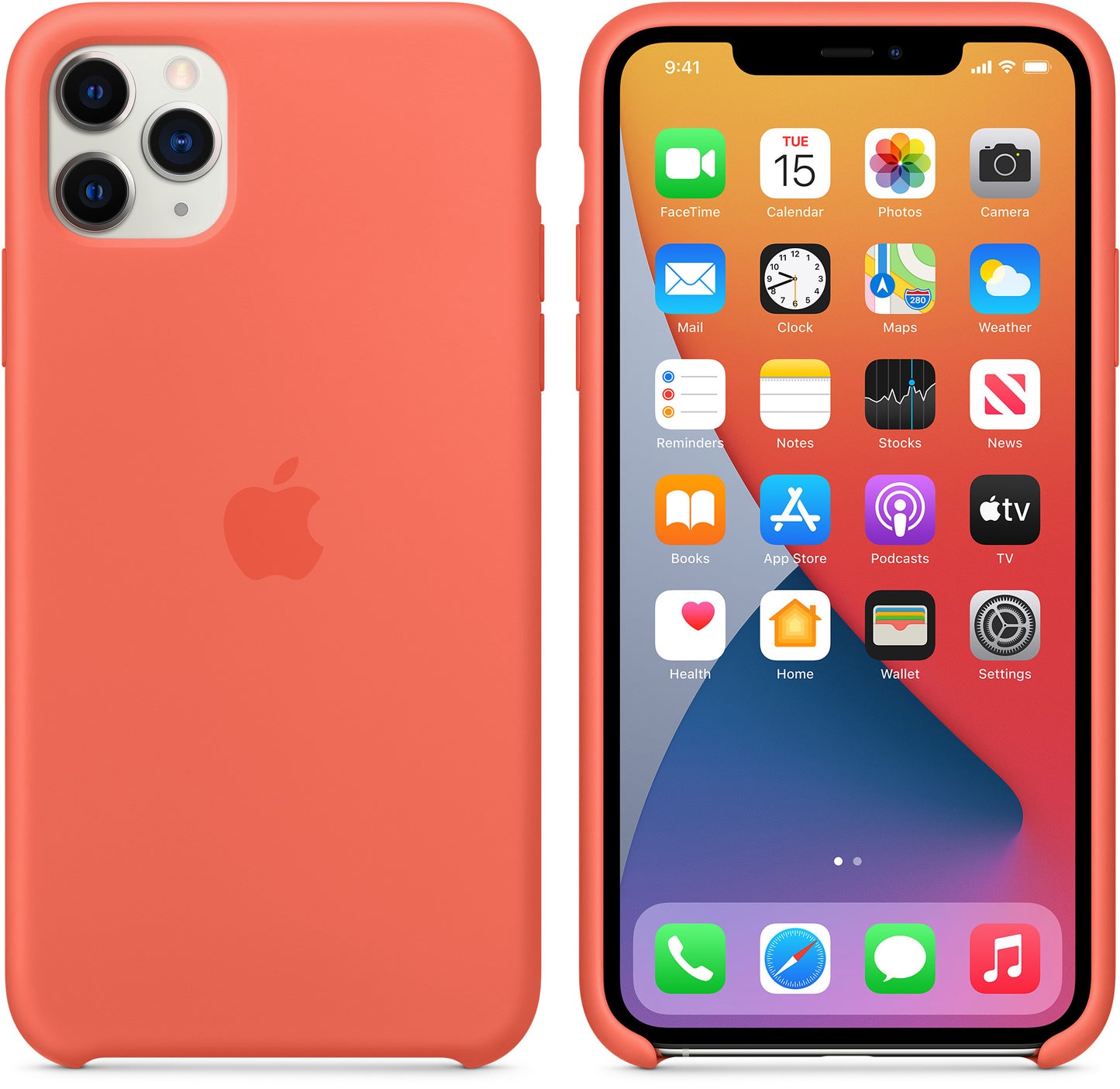 Husa pentru Apple iPhone 11 Pro Max, Portocalie MX022ZE/A