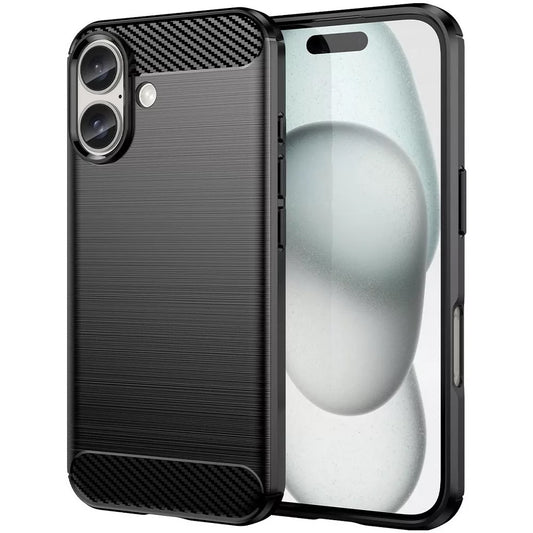 Husa pentru Apple iPhone 16 Plus, OEM, Carbon, Neagra