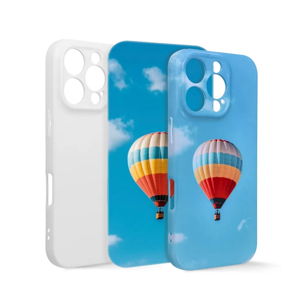 Husa pentru sublimare Apple iPhone 16 Pro Max, OEM, Soft, Alba