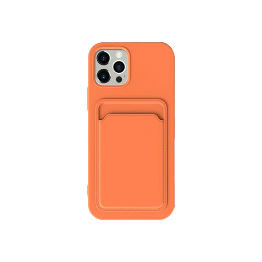 Husa pentru Apple iPhone 15 Pro, XO Design, Card Slot, Portocalie