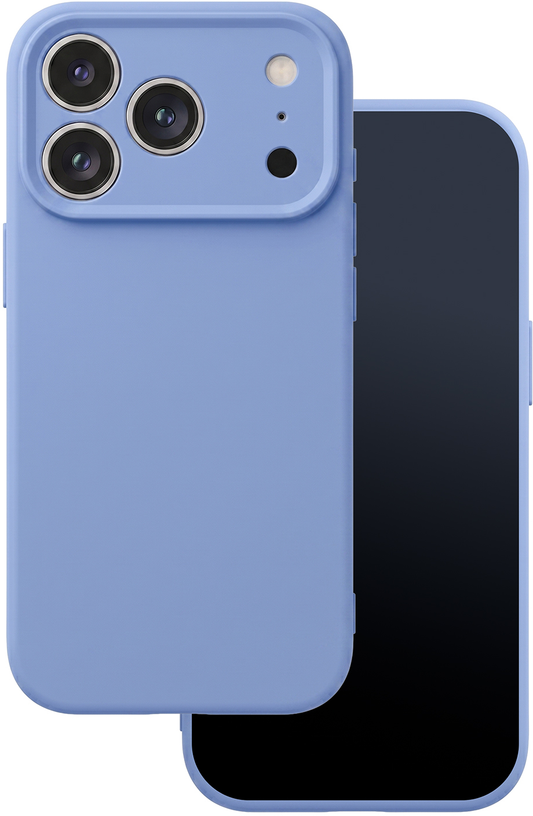 Husa pentru Apple iPhone 18 Pro / 17 Pro, OEM, Silicon, Bleu