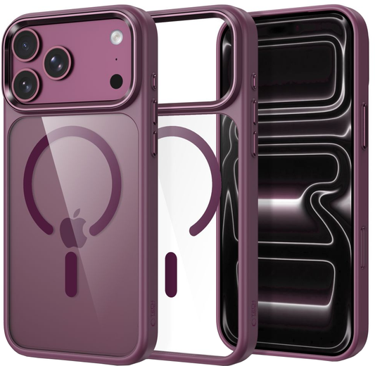 Husa pentru Apple iPhone 18 Pro Max / 17 Pro Max, Tech-Protect, Magmat CC, Visinie Transparenta