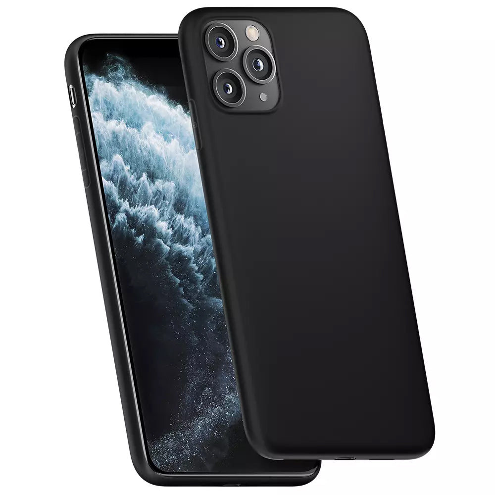 Husa pentru Apple iPhone 11, 3MK, Neagra Mata