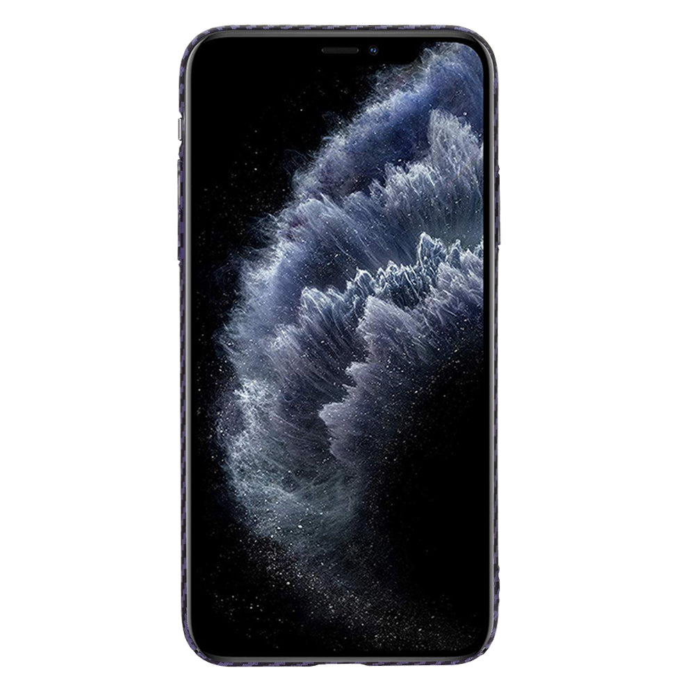Husa pentru Apple iPhone 11 Pro Max, Techsuit, Carbonite FiberShell, Mov