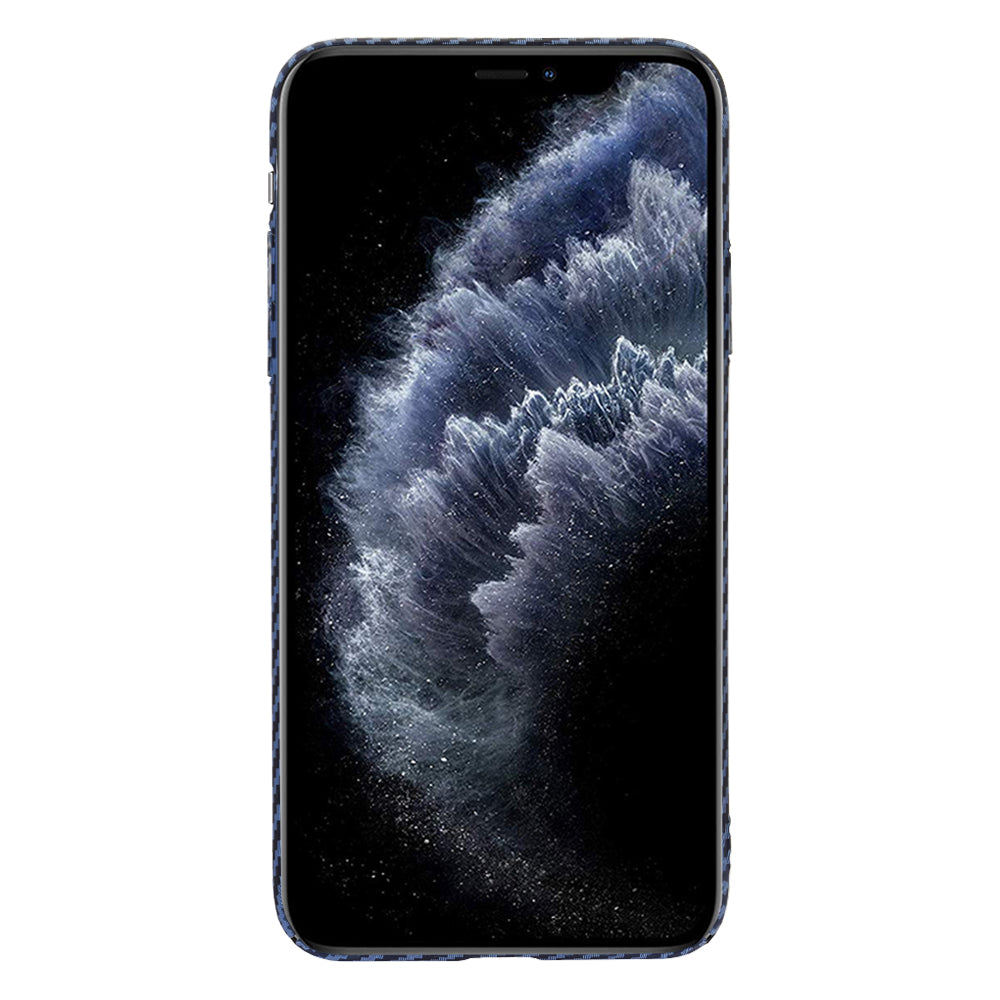 Husa pentru Apple iPhone 11 Pro Max, Techsuit, Carbonite FiberShell, Turcoaz
