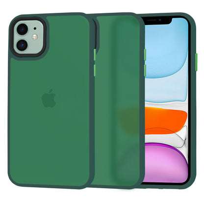 Husa pentru Apple iPhone 11, Techsuit, HaloFrost, Verde