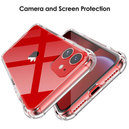 Husa pentru Apple iPhone 11, Techsuit, Shockproof Clear, Transparenta