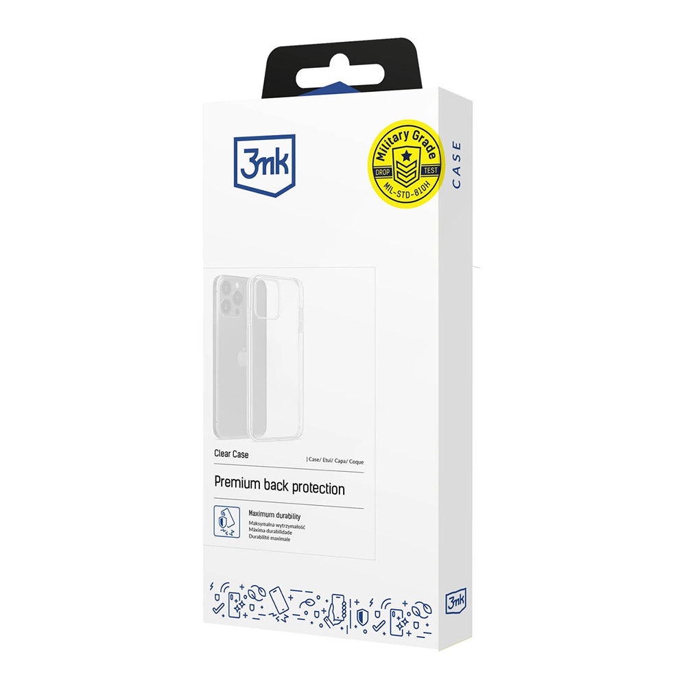 Husa pentru Apple iPhone 12 / 12 Pro, 3MK, Transparenta
