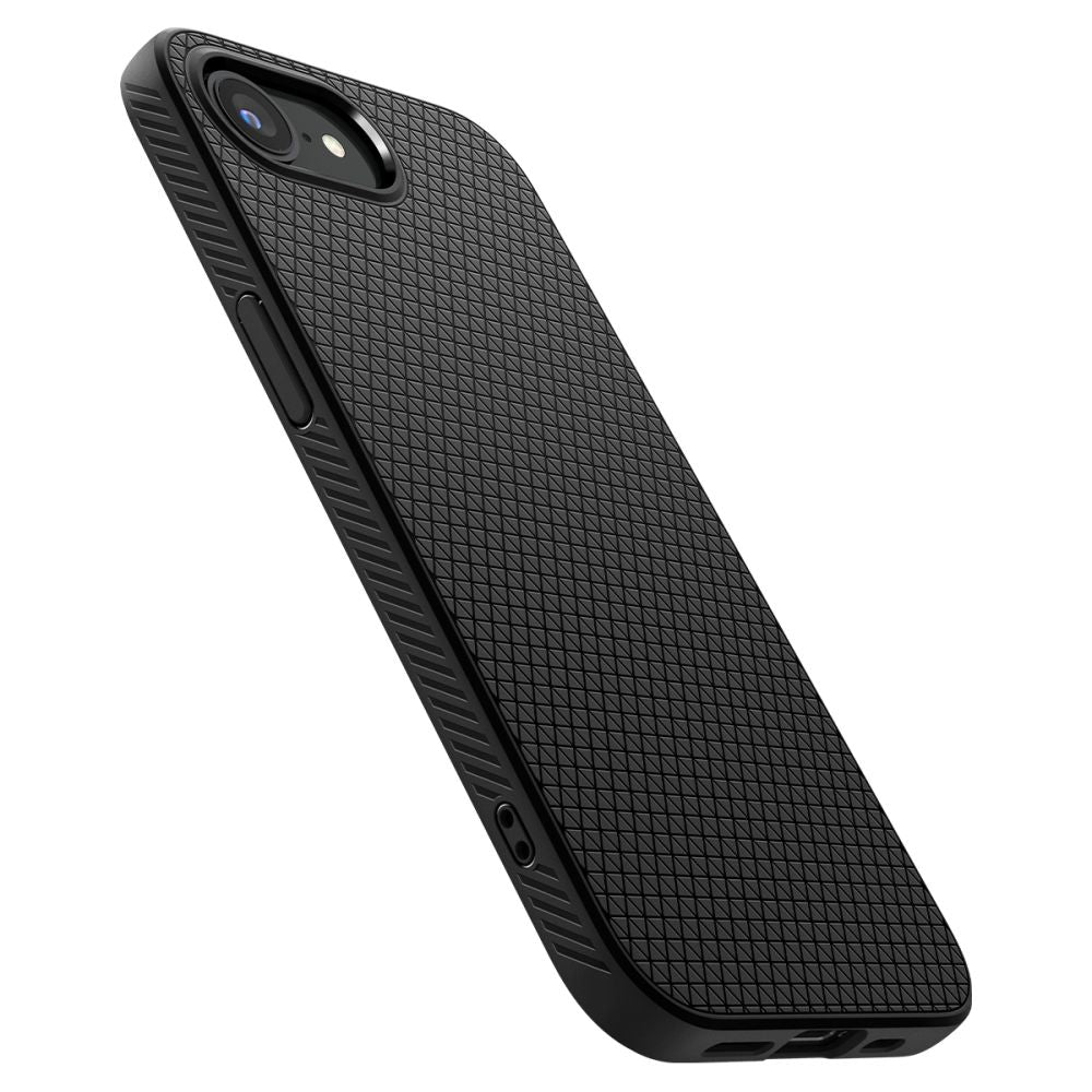 Husa pentru Apple iPhone 17e / 16e, Spigen, Liquid Air, Neagra ACS09161