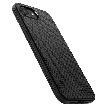 Husa pentru Apple iPhone 17e / 16e, Spigen, Liquid Air, Neagra ACS09161