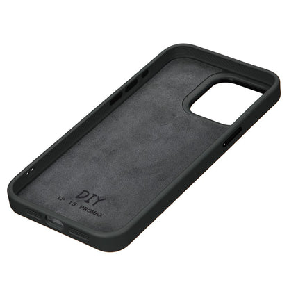 Husa pentru Apple iPhone 15 Pro Max, OEM, Display Customized E-Ink, Neagra