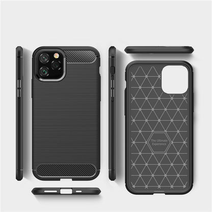 Husa pentru Apple iPhone 12 Pro Max, Techsuit, Carbon, Neagra