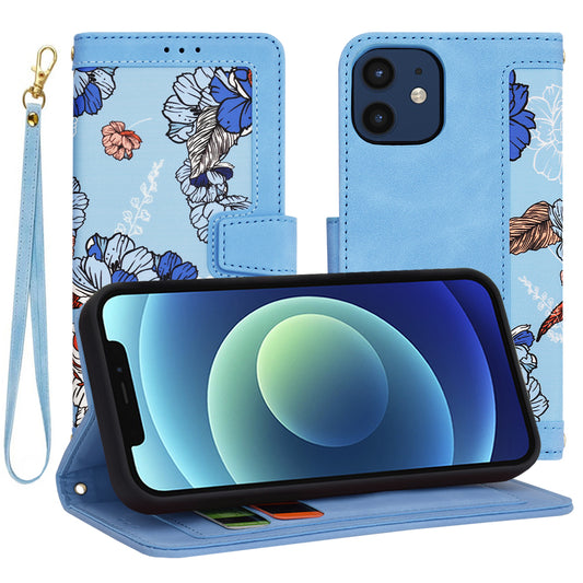Husa pentru Apple iPhone 12 / 12 Pro, Techsuit, FlipCraft, Bleu