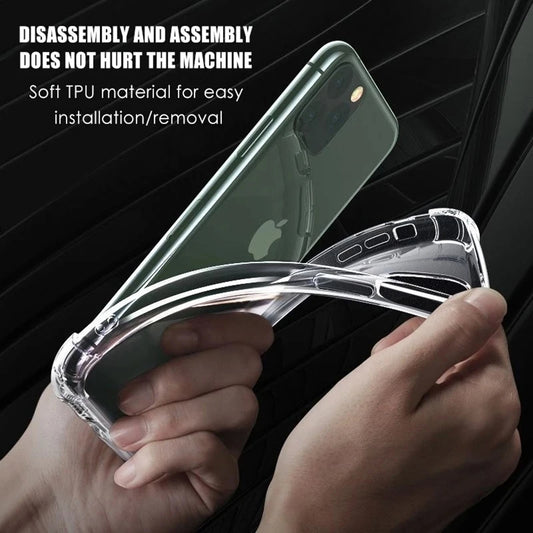 Husa pentru Apple iPhone 12 Pro, Techsuit, Shockproof Clear, Transparenta