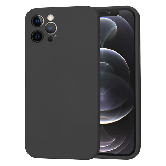 Husa pentru Apple iPhone 12 Pro, Techsuit, SoftFlex, Neagra