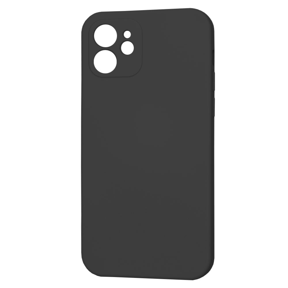 Husa pentru Apple iPhone 12, Techsuit, SoftFlex, Neagra
