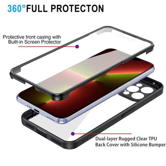 Husa pentru Apple iPhone 13 Pro, Techsuit, ColorVerse 360, Roz