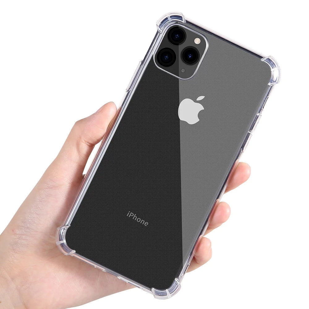 Husa pentru Apple iPhone 13 Pro, Techsuit, Shockproof Clear, Transparenta