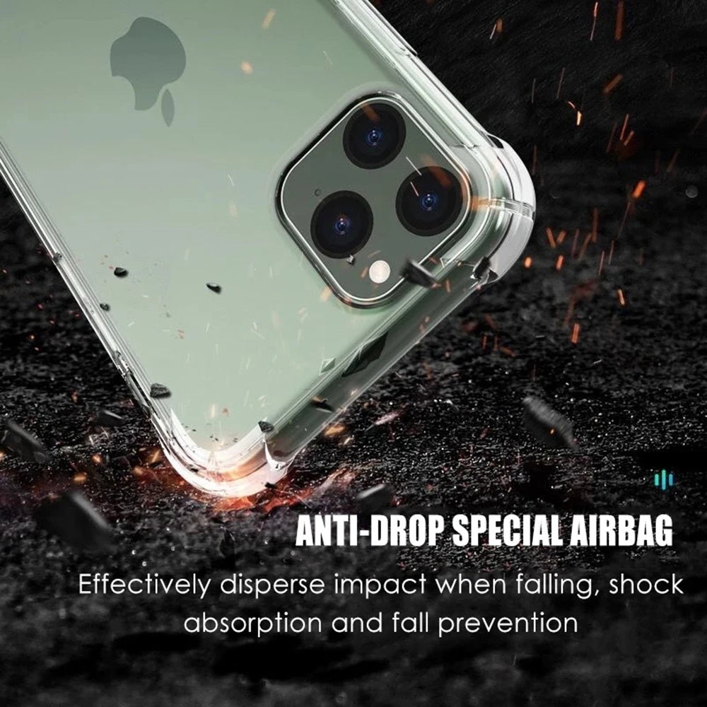 Husa pentru Apple iPhone 13 Pro, Techsuit, Shockproof Clear, Transparenta