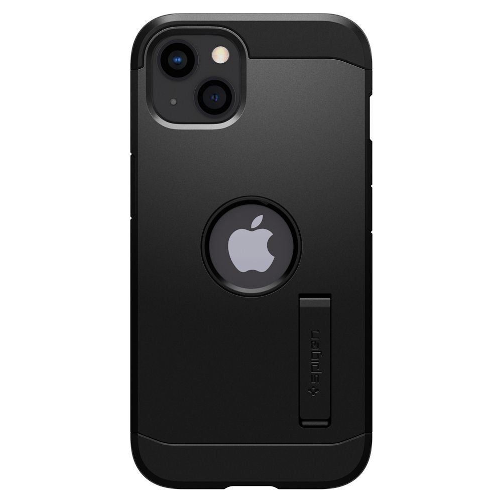 Husa pentru Apple iPhone 13, Spigen, Tough Armor, Neagra ACS03539