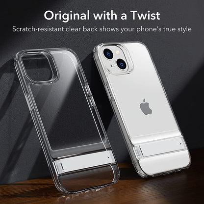 Husa pentru Apple iPhone 14 Plus, ESR, Air Shield Boost Kickstand, Transparenta