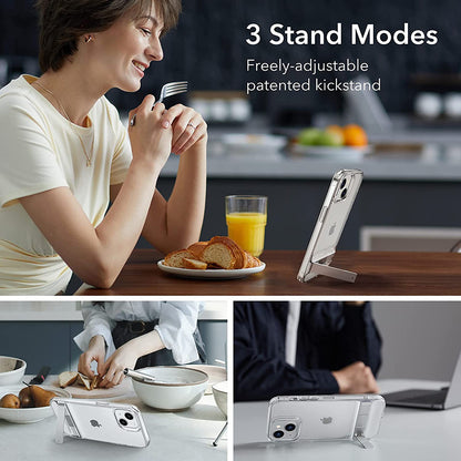 Husa pentru Apple iPhone 14 Plus, ESR, Air Shield Boost Kickstand, Transparenta
