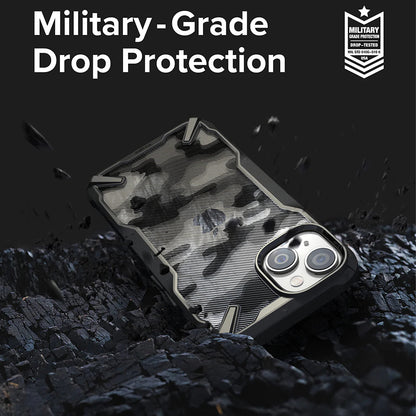 Husa pentru Apple iPhone 14 Plus, Ringke, Fusion X Design, Camuflaj