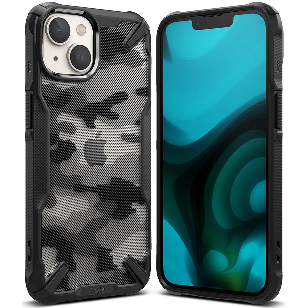 Husa pentru Apple iPhone 14 Plus, Ringke, Fusion X Design, Camuflaj