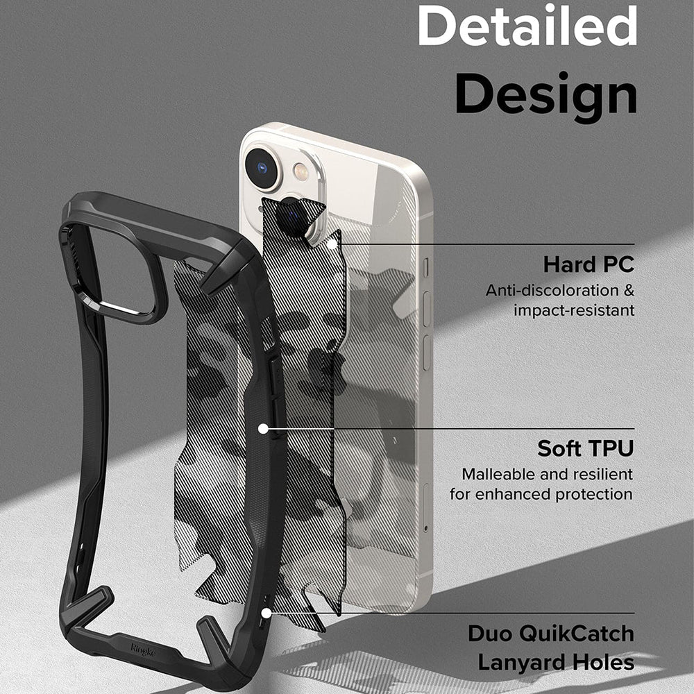 Husa pentru Apple iPhone 14 Plus, Ringke, Fusion X Design, Camuflaj