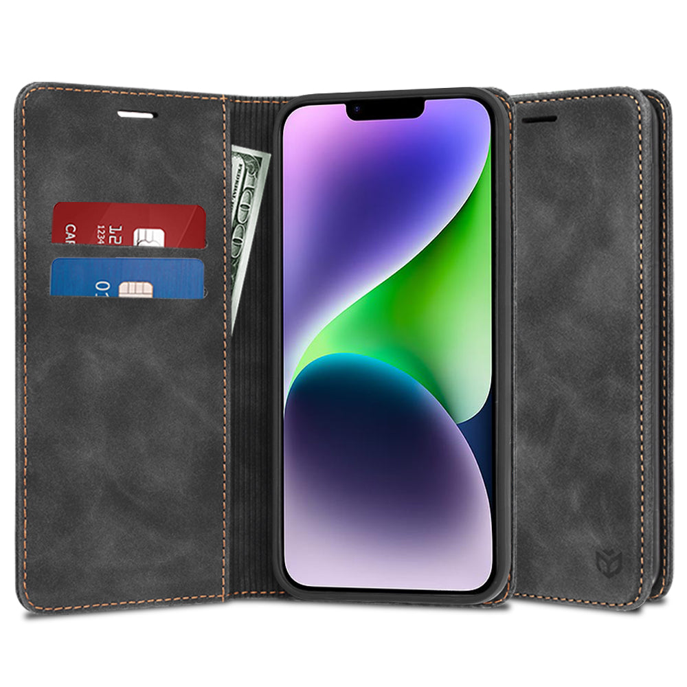 Husa pentru Apple iPhone 14 Plus, Techsuit, Confy, Neagra