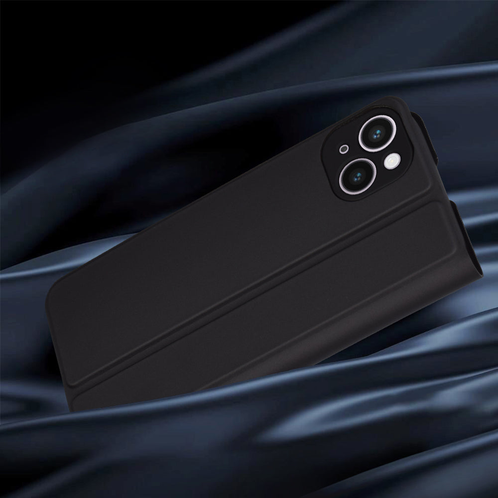 Husa pentru Apple iPhone 14 Plus, Techsuit, Magskin Book, Neagra