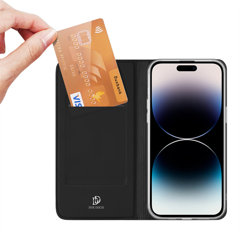 Husa pentru Apple iPhone 14 Pro, DUX DUCIS, Skin Pro, Neagra