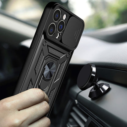 Husa pentru Apple iPhone 14 Pro Max, Techsuit, CamShield, Neagra