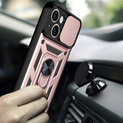 Husa pentru Apple iPhone 14 Pro, Techsuit, CamShield, Roz