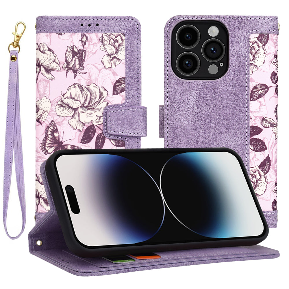 Husa pentru Apple iPhone 14 Pro, Techsuit, FlipCraft, Mov