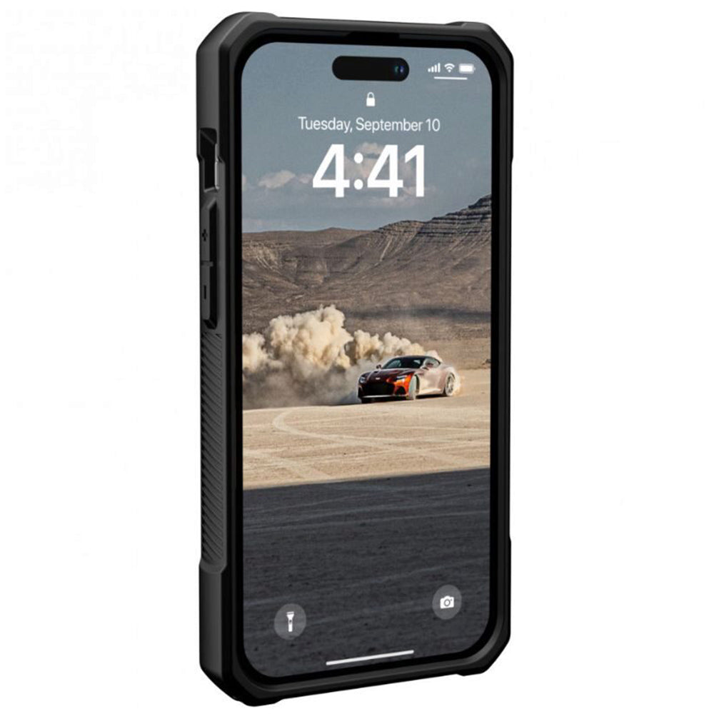 Husa pentru Apple iPhone 14 Pro, Urban Armor Gear, Monarch Carbon, Neagra