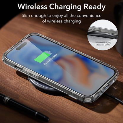 Husa pentru Apple iPhone 15 Plus, ESR, Air Shield Boost Kickstand, Transparenta