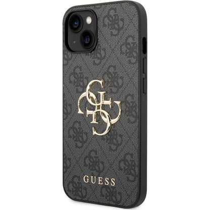 Husa pentru Apple iPhone 15 Plus, Guess, 4G Big Logo, Gri