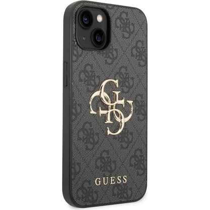 Husa pentru Apple iPhone 15 Plus, Guess, 4G Big Logo, Gri