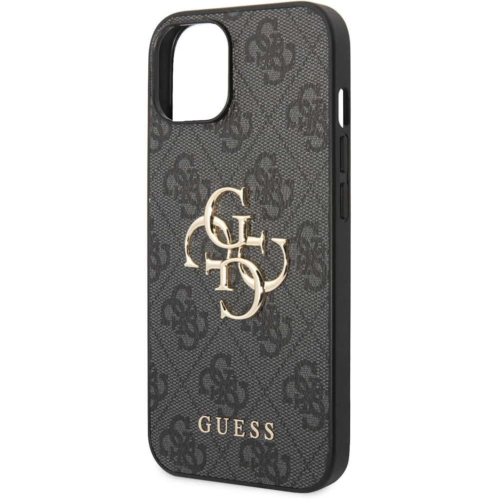 Husa pentru Apple iPhone 15 Plus, Guess, 4G Big Logo, Gri