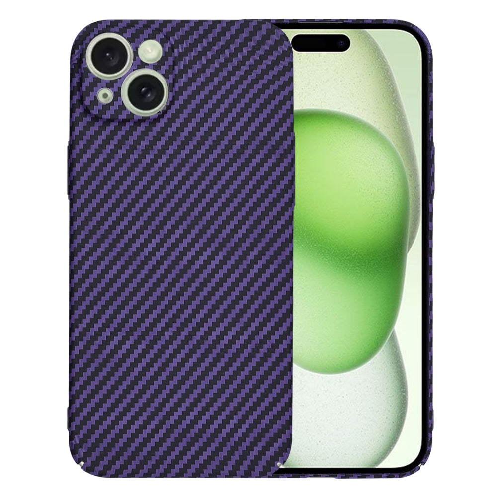 Husa pentru Apple iPhone 15 Plus, Techsuit, Carbonite FiberShell, Mov