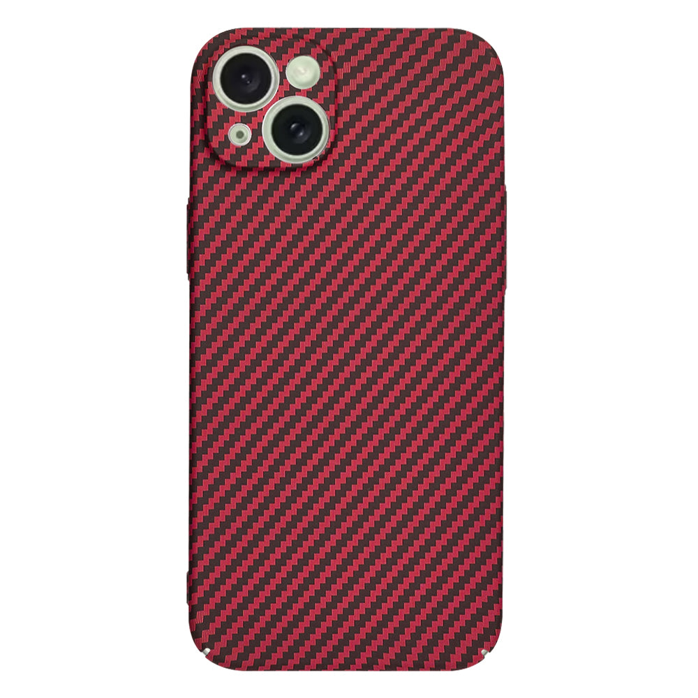 Husa pentru Apple iPhone 15 Plus, Techsuit, Carbonite FiberShell, Rosie