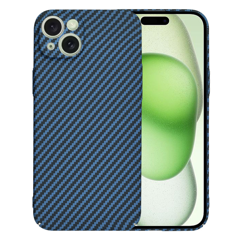 Husa pentru Apple iPhone 15 Plus, Techsuit, Carbonite FiberShell, Turcoaz