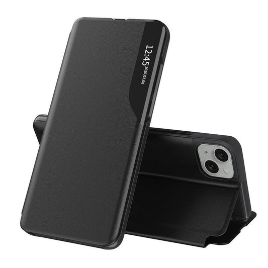 Husa pentru Apple iPhone 15 Plus, Techsuit, eFold, Neagra