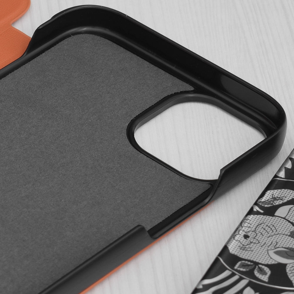 Husa pentru Apple iPhone 15 Plus, Techsuit, eFold, Portocalie